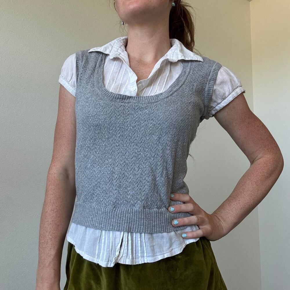 Its our time y2k layered blouse